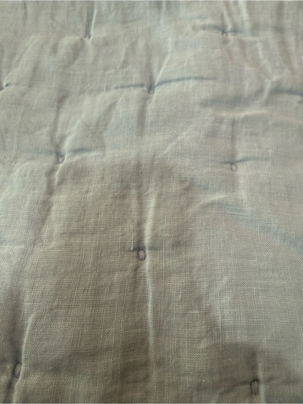 NWT Serena & Lily pair of Sutter Linen Euro pillowcases in Hydrangea